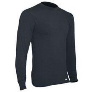PolarMax Mens 4Way Stretch Crew Shirt Size S black NWT in packaging